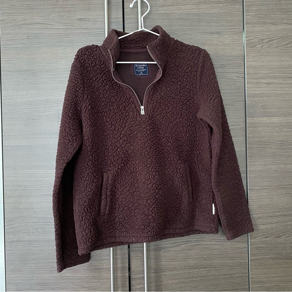 Abercrombie & Fitch Quarter Zip - Picture 1 of 4